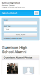 Mobile Screenshot of gunnisonhighschool.org